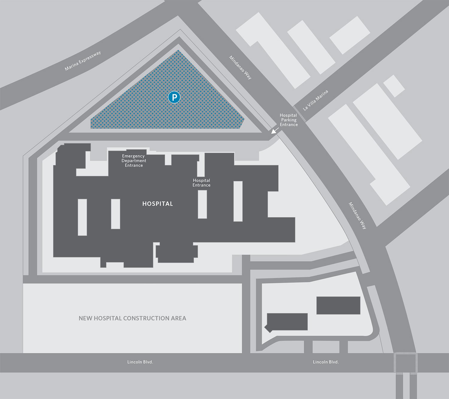 Cedars-Sinai Marina del Rey Hospital map